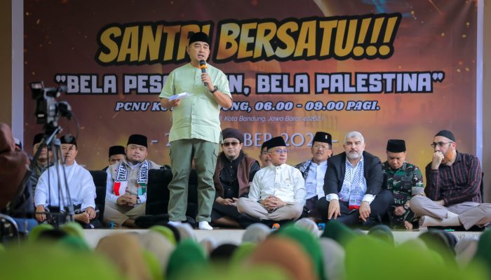 Peringati Hari Santri Nasional, Wali Kota Bandung Ingatkan Hoaks yang Berpotensi Pecah Belah Bangsa