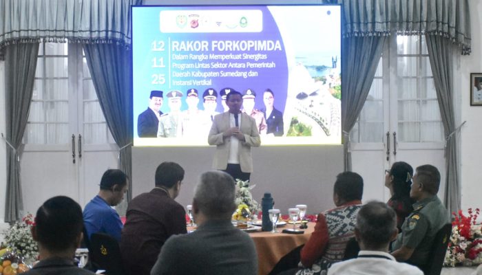 Bupati Dony Ahmad Munir Tekankan Sinergi Forkopimda untuk Sumedang Maju