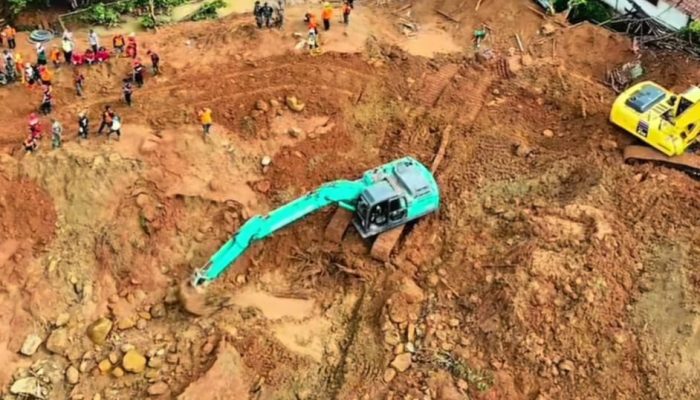 Evakuasi Korban Longsor Cilacap Masih Berlanjut, 16 Orang Korban Meninggal, 7 Warga Dinyatakan Hilang