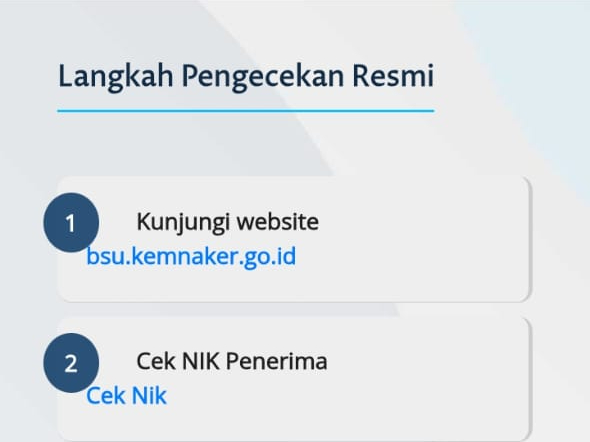 Ilustrasi Cek BSU KETENAGAKERJAAN