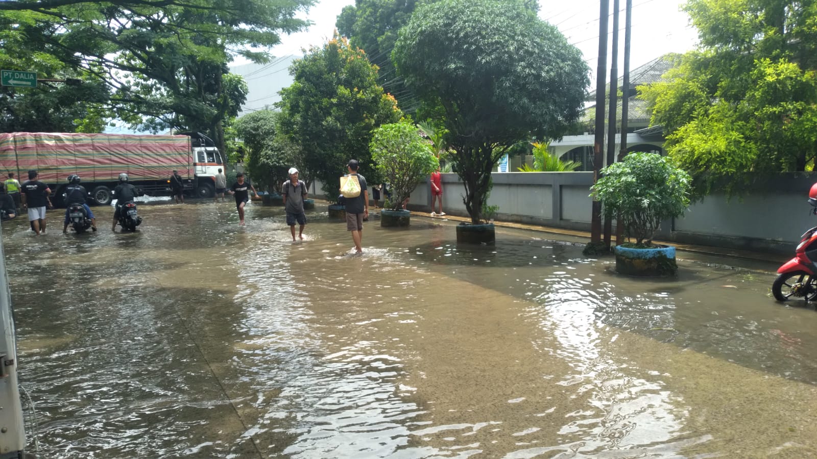Banjir di Daliatex