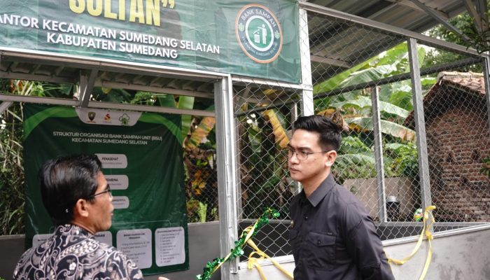 Bank Sampah Sultan Resmi Beroperasi, Sumedang Dorong Budaya Kelola Sampah