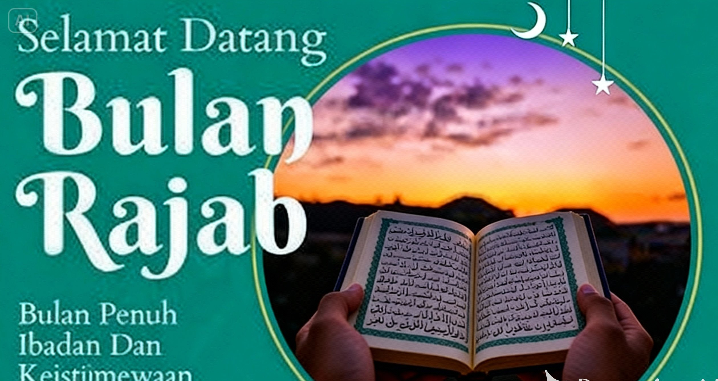 Ilustrasi Bulan Rajab