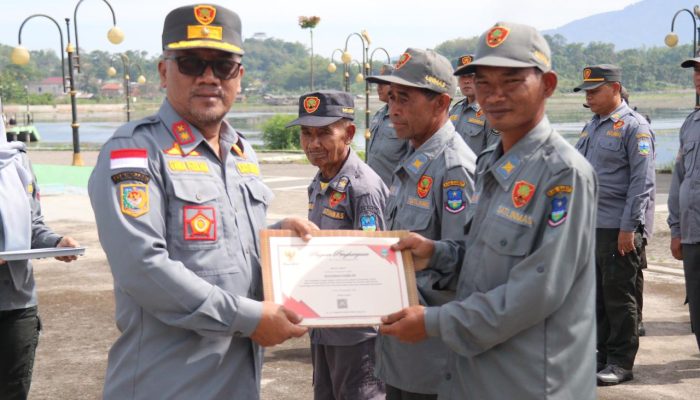 Jambore Satlinmas Garut Perkuat Kesiapsiagaan Relawan Hadapi Ancaman Bencana