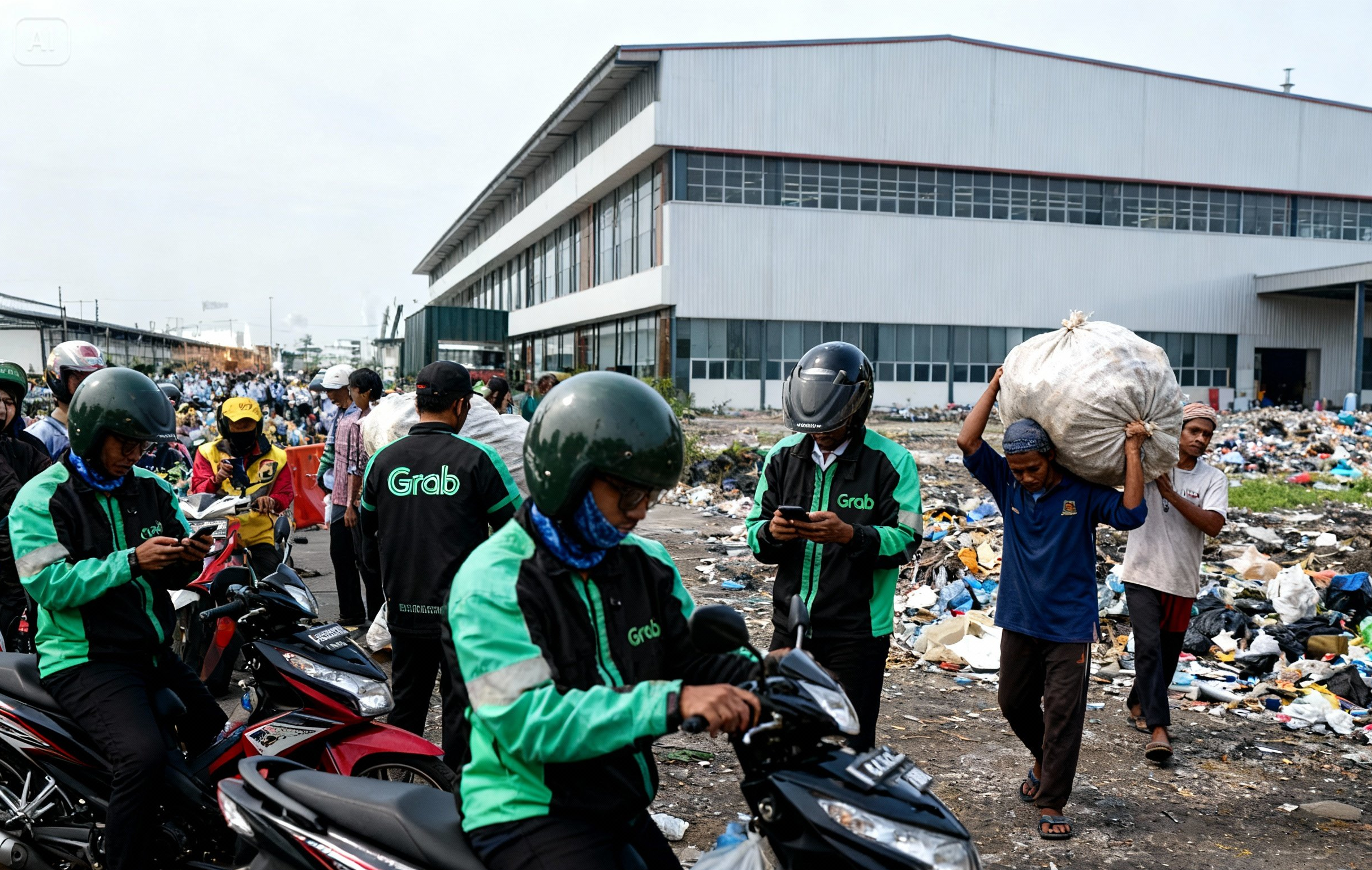 Maraknya PHK membuat pekerja informal semakin banyak