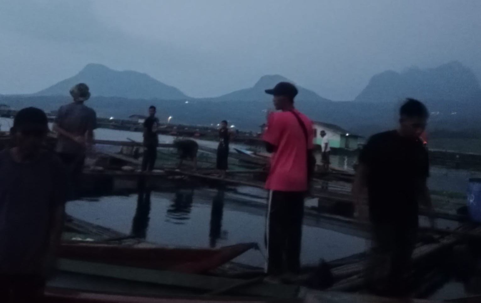 Pencarian korban tenggelam di Waduk Jatiluhur