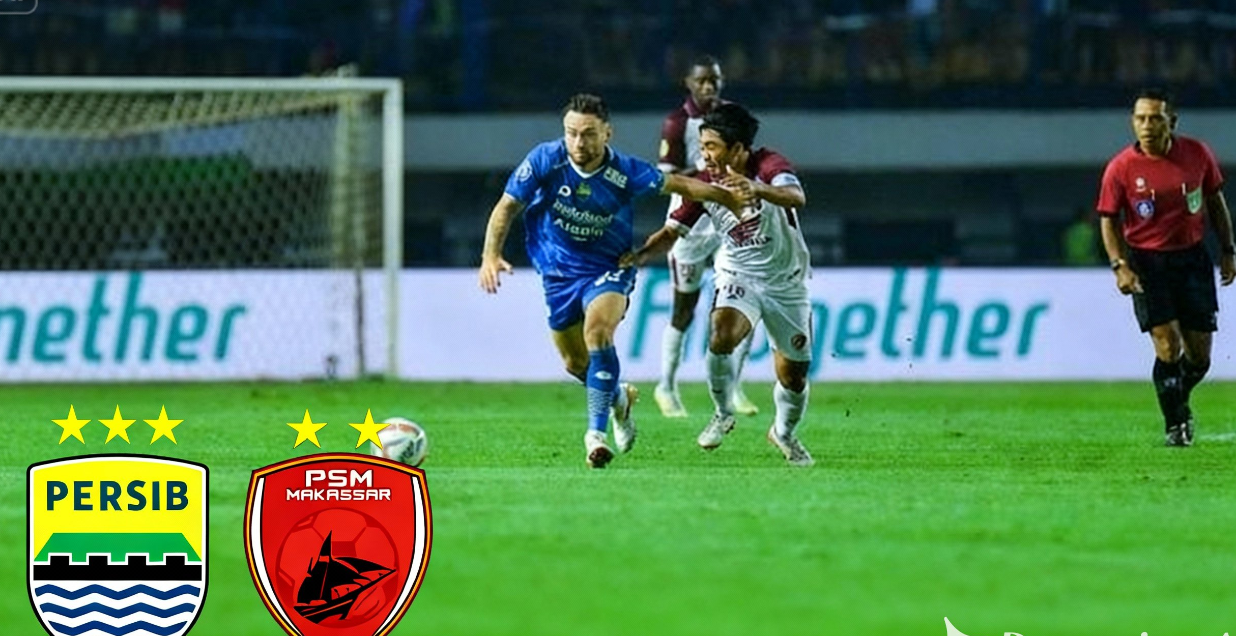Pertandingan Persib Melawan PSM