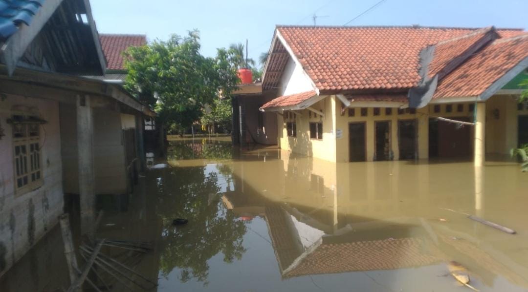 Rumah Warga Karangligar Kembali Terendam Banjir