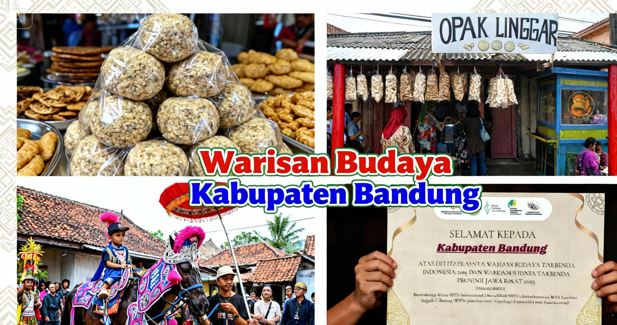 Borondong, Opak Linggar dan Mapag Menak Jadi Warisan Budaya Tak Benda Dunia
