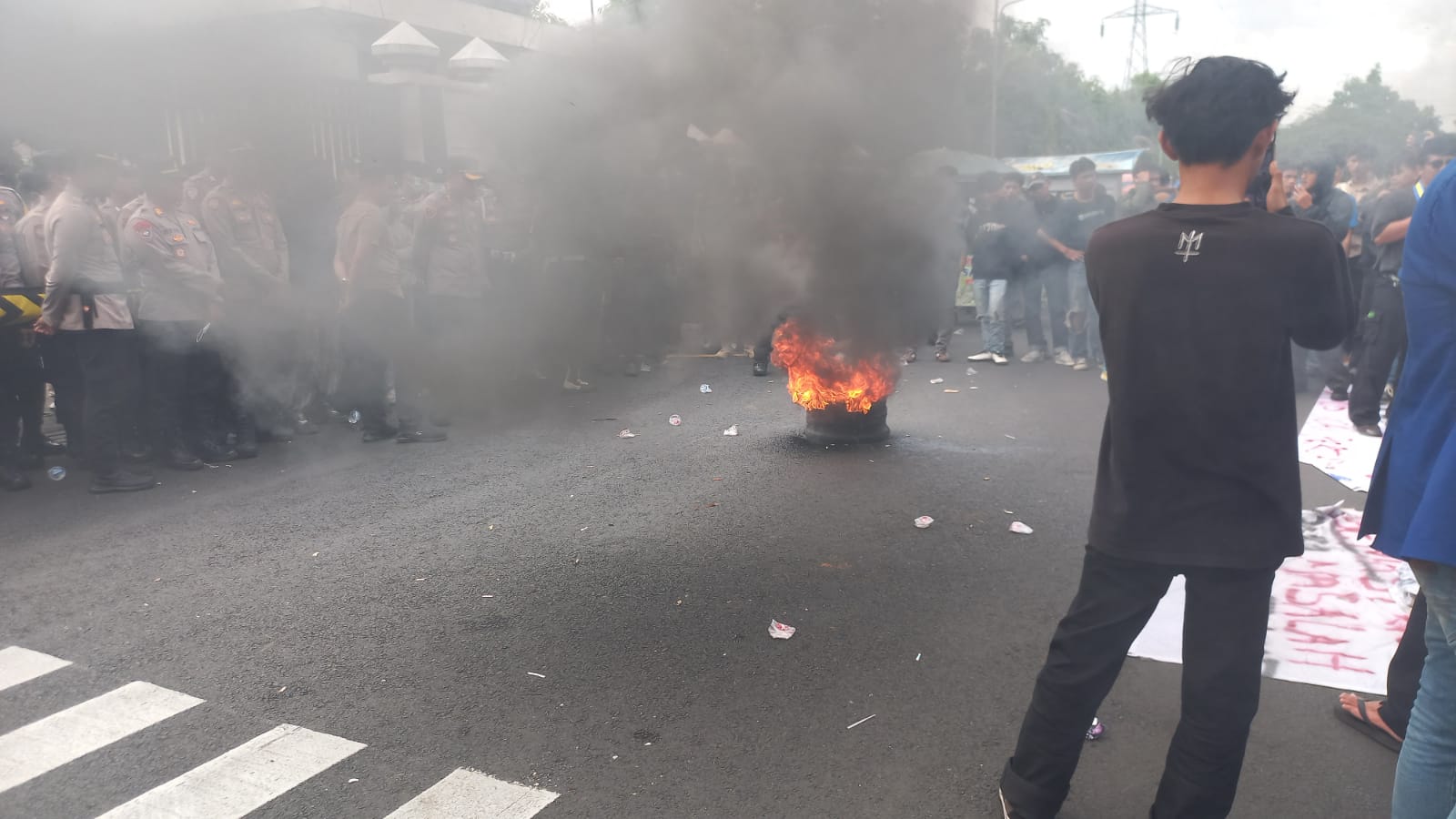 Aksi Demo PMII Tasikmalaya