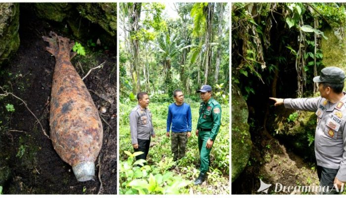 Warga Garut Geger, Mortir Ditemukan di Perbukitan Tarogong Kaler