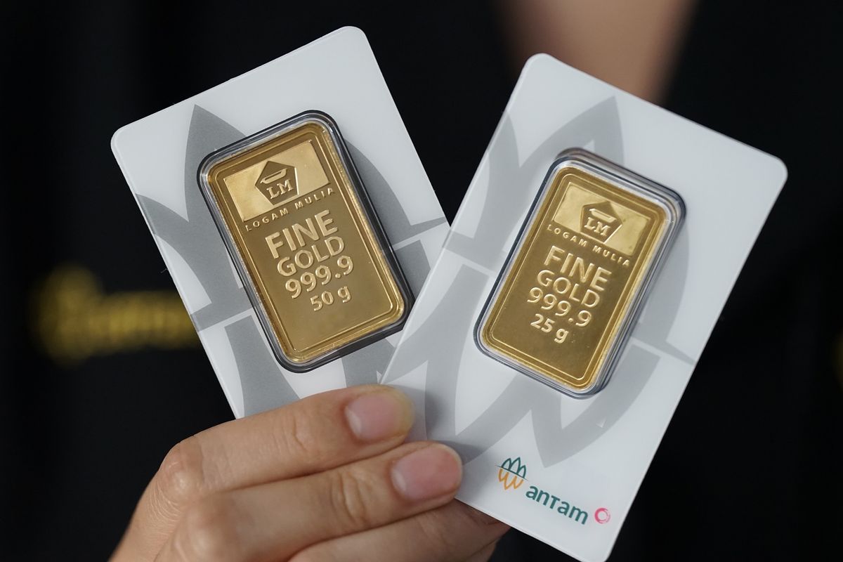 Ilustrasi Harga Emas Antam