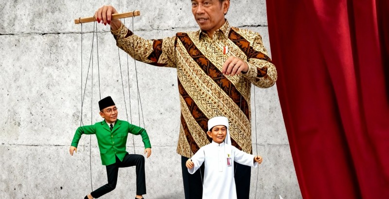 Ilustrasi Permainan Marrionette elit Politik