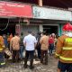 Lokasi Kebakaran di Jalan Pramuka Kabupaten Garut