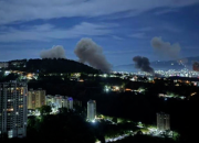 Ibu Kota Venezuela, Caracas Membara saat Diserang Pasukan AS