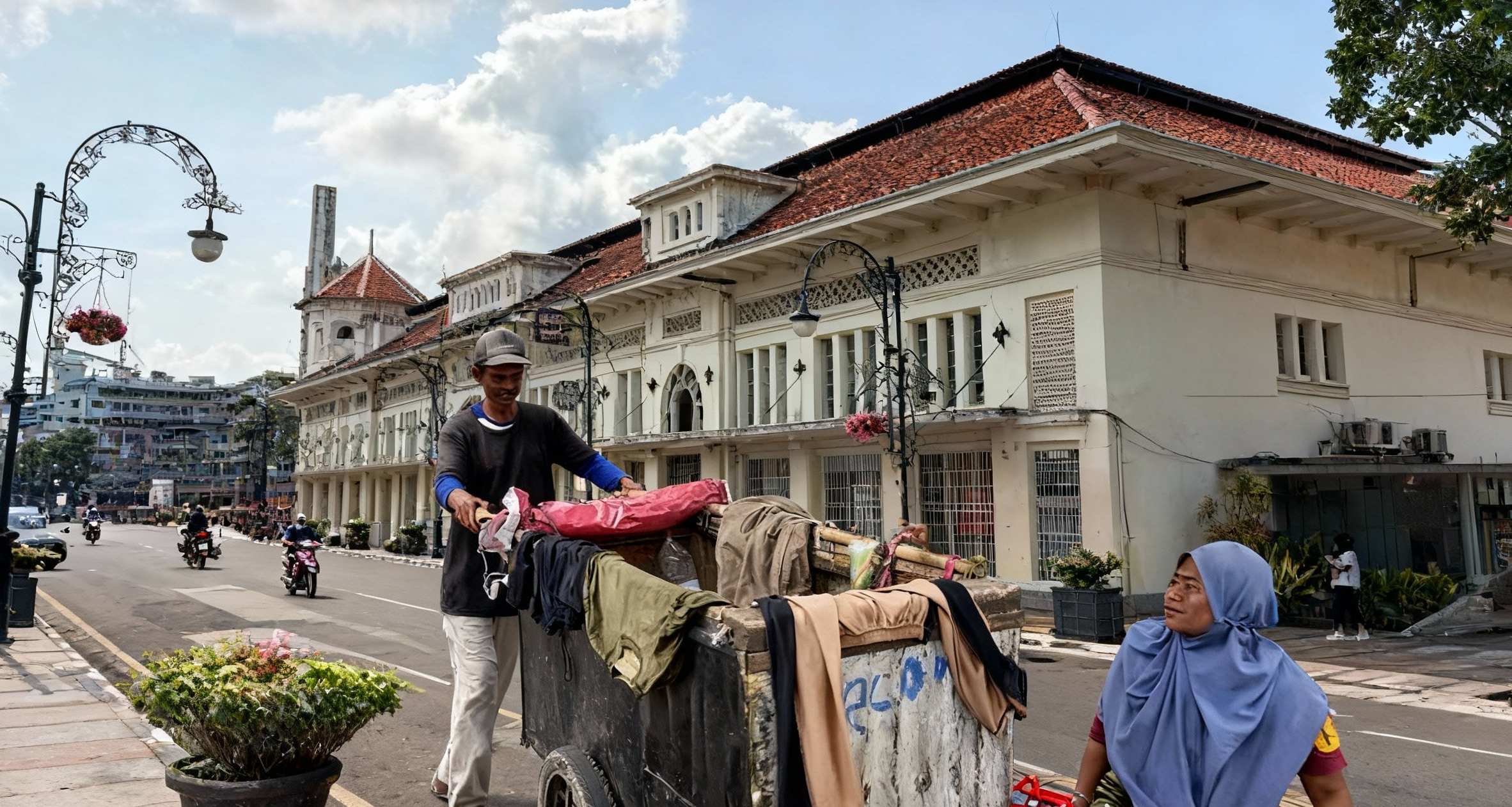 ilustrasi Tunawisma di Kota Bandung
