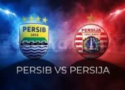 Ilustrasi Persib Bandung vs Persija Jakarta