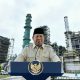 Prabaowo Resmikan Kilang Minyak Baru