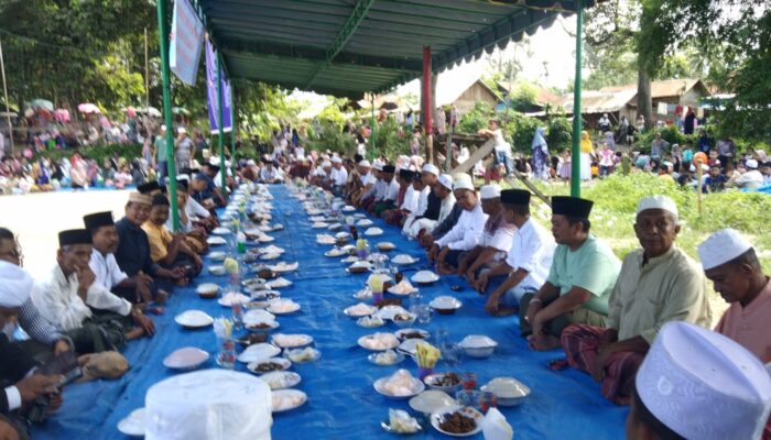 Syukuran Panen masyarakat desa