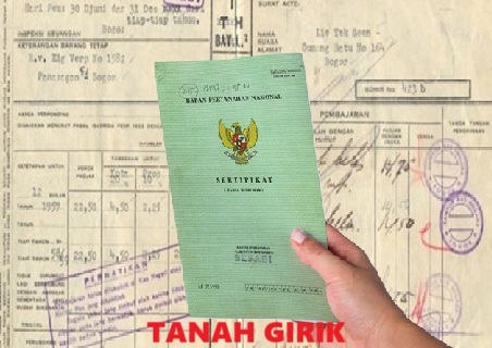 Ilustrasi Kepemilikan Tanah Girik