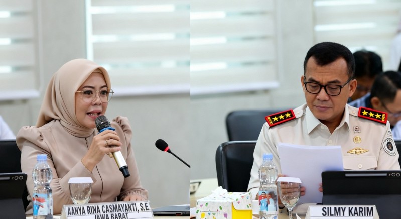 Teh Aanya dan Silmy Karim