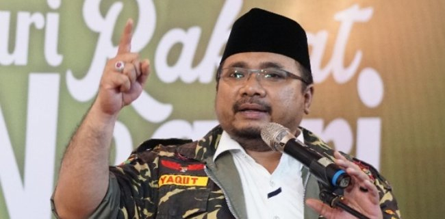 Mantan Menteri Agama, Yaqut Cholil Qoumas