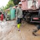 Bupati Bandung Dadang Supriatna meninjau Lokasi Banjir Bandang di Majalaya