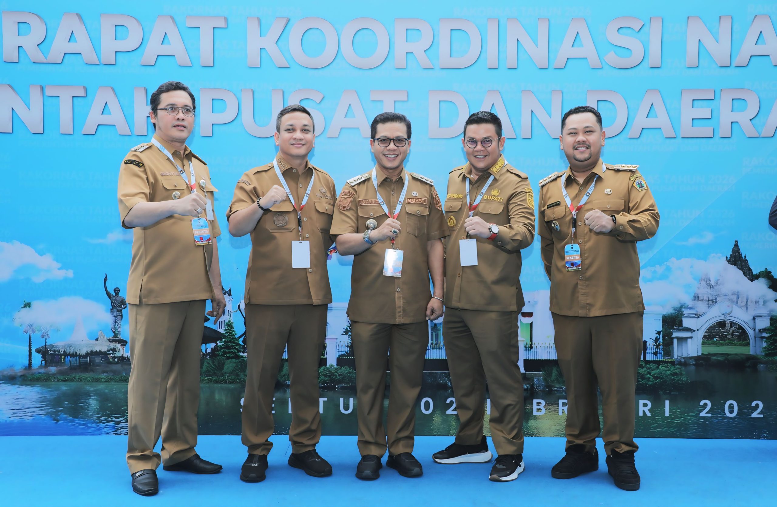 Bupati Bandung Dadang Supriatna Rakornas