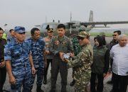 Pasca Longsor, Kang DS Tebar Jutaan Benih Gunakan Pesawat TNI AU