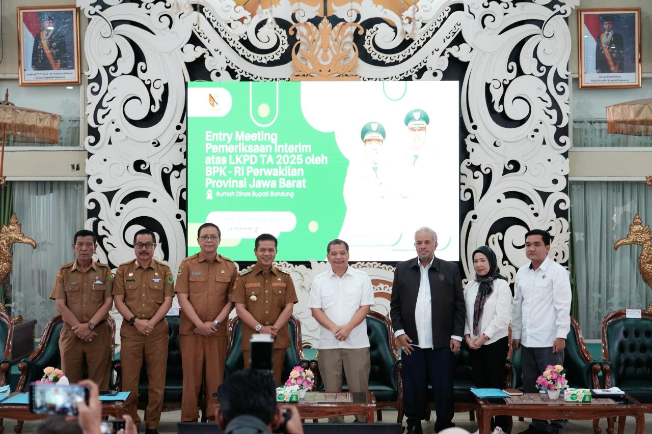 Pemkab Bandung menerima Perwakilan BPK Provinsi Jawa Barat