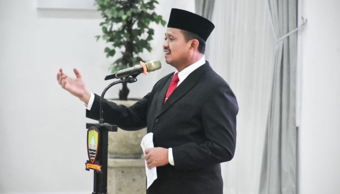 Bupati Dony Hadiri Penandatanganan Kesepakatan Pengembangan Kawasan Rebana