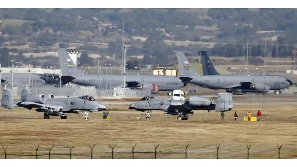 Ilustrasi Pangkalan Udara Militer Amerika Serikat