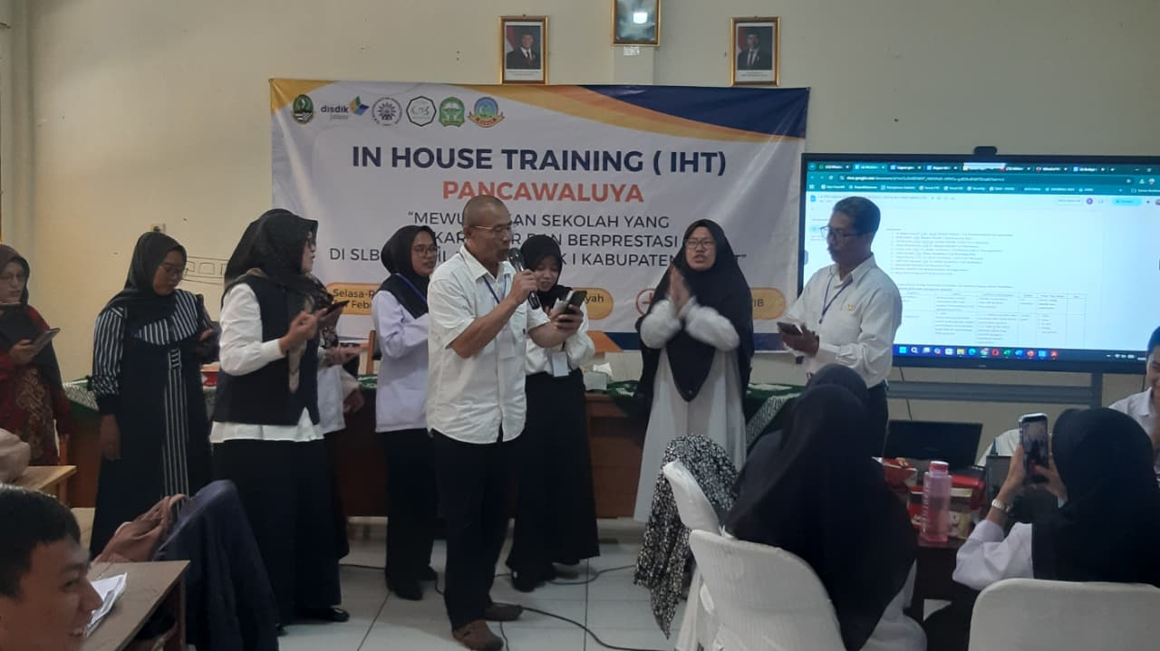 Inhouse Training SLB Swasta di Kabupaten Garur