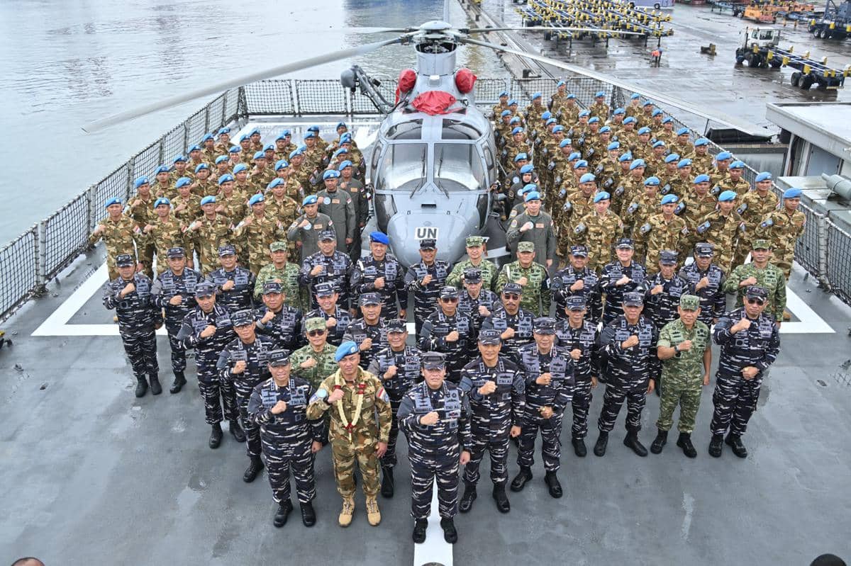 MIsi PBB KRI Sultan Iskandar Muda di Lebanon