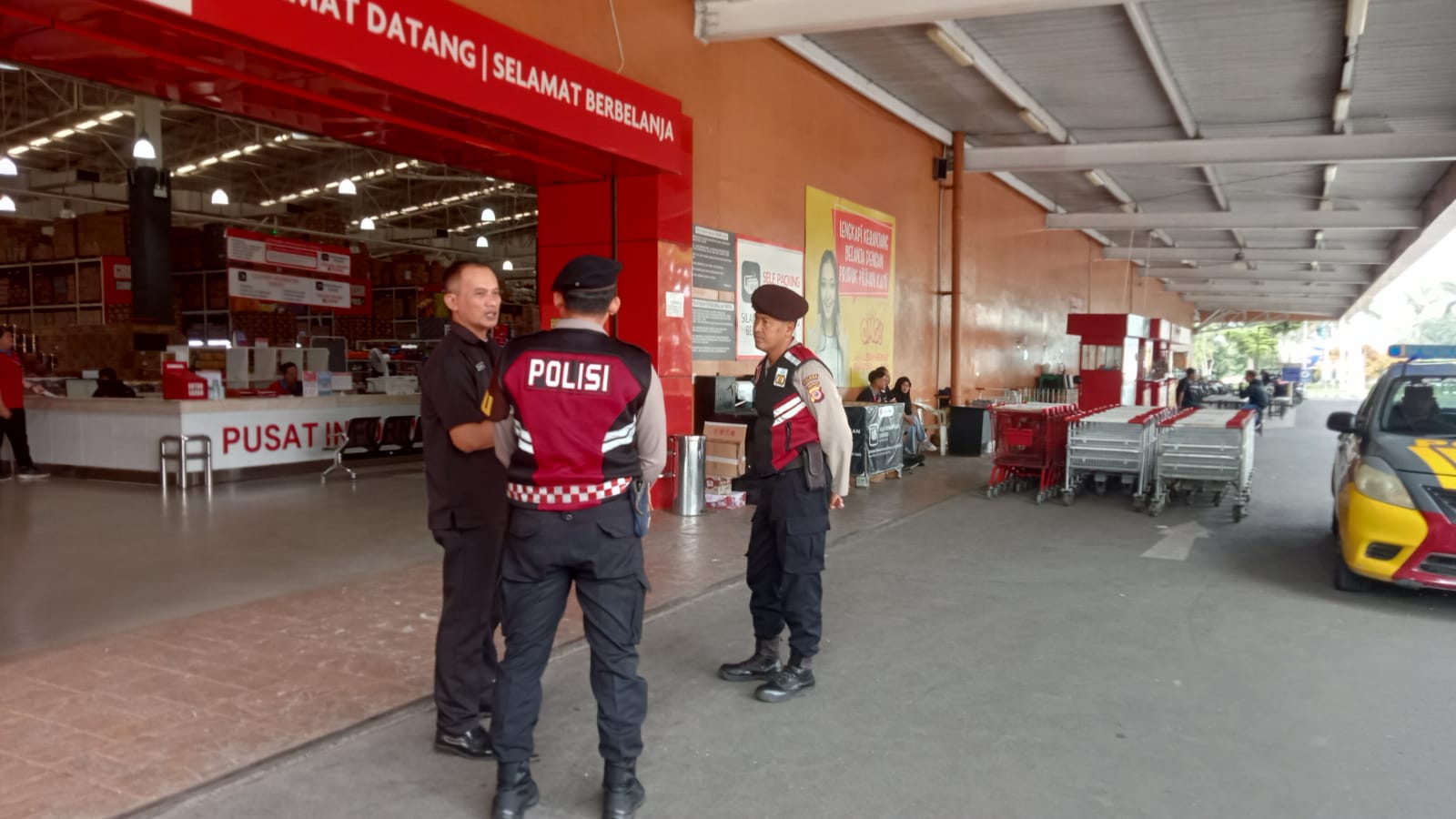Polres Tasikmalaya Kota Patroli Pasar
