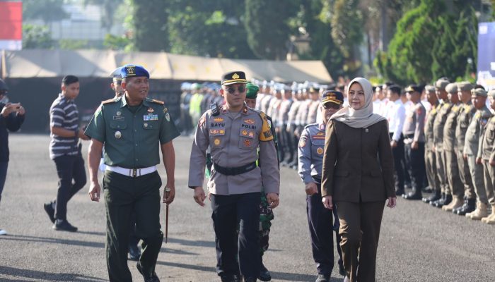 Polres Garut Gelar Pasukan OPS Keselamatan Lodaya 2026: Fokus Kelaikan Angkutan Umum 