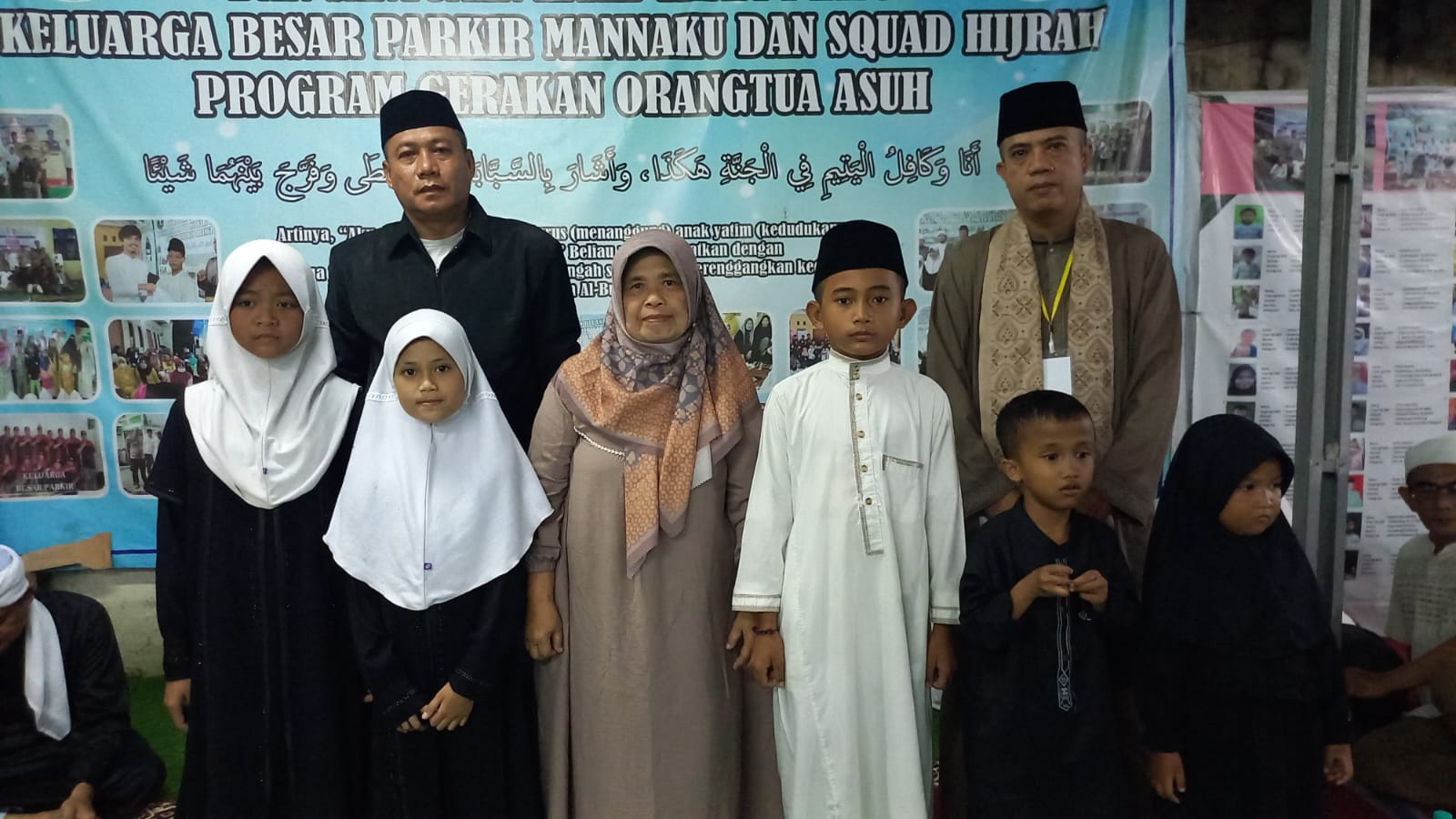 Kegiatan Santunan Anak Yatim Squad Hijrah