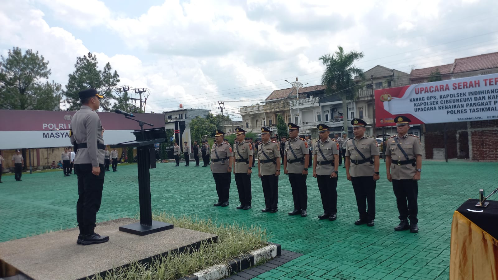 Sertijab Polresta Tasikmalaya