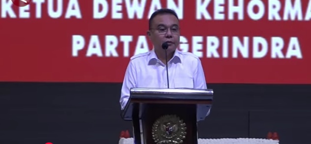 Ketua Harian DPP Partai Gerindra, Sufmi Dasco Ahmad,