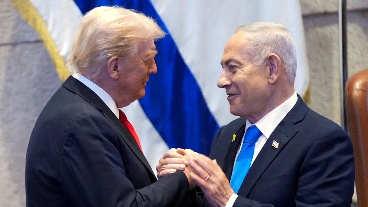 Donald Trump dan Benjamin Netanyahu