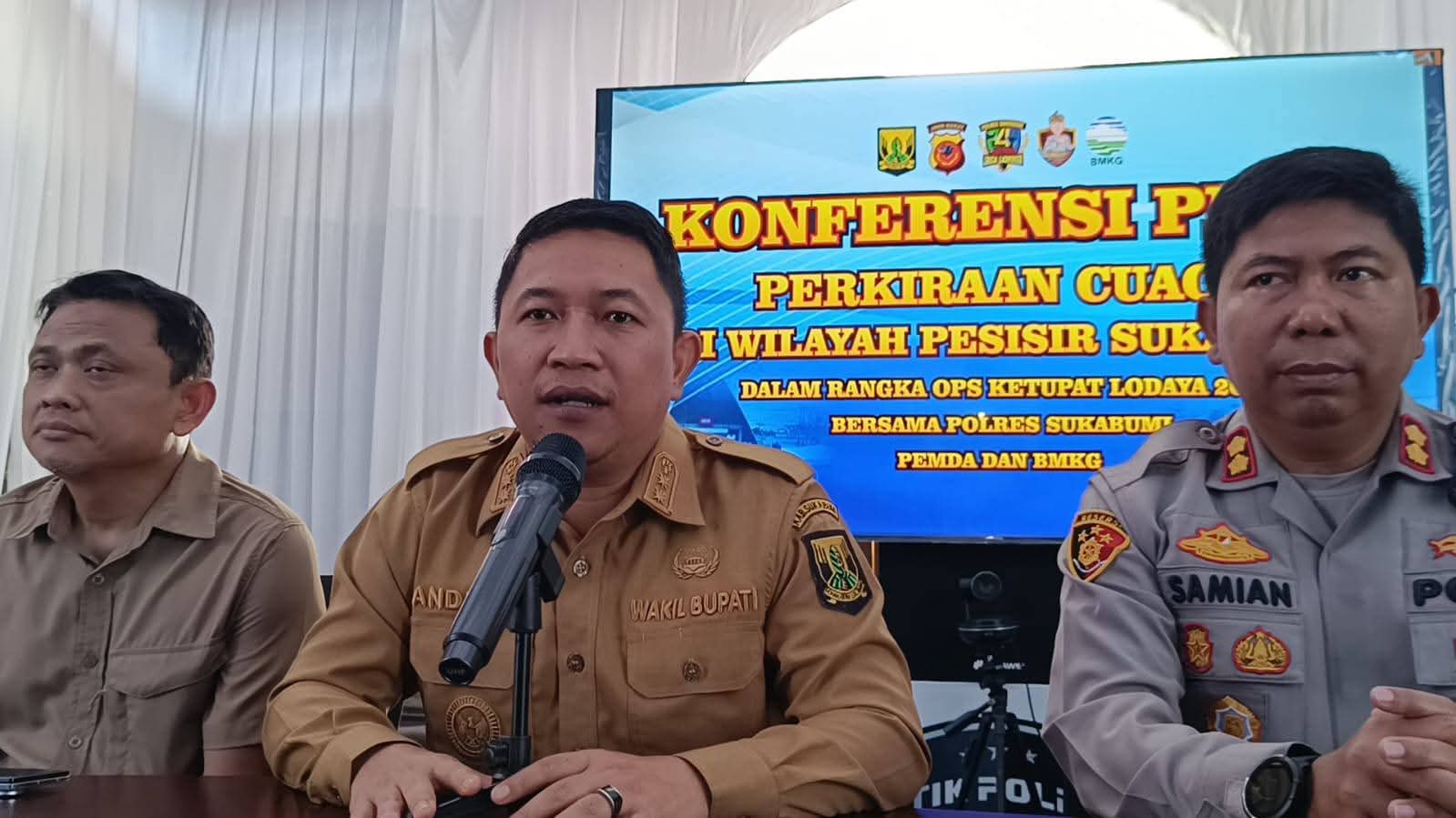 Wakil Bupati Sukabumi H Andreas