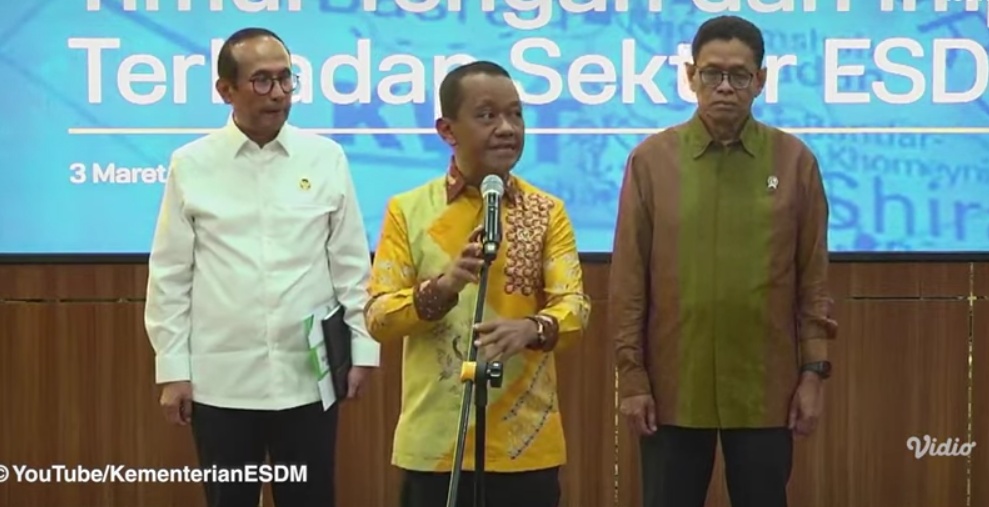 Menteri ESDM Bahlil Lahadalia