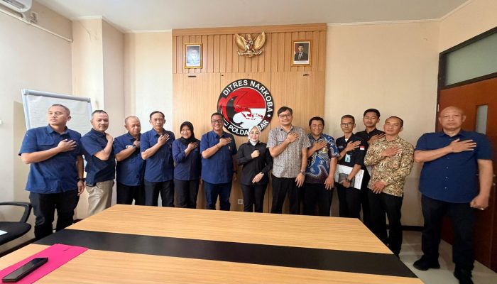 Kunker ke Polda Jabar, Teh Aanya Serap Aspirasi Penanganan Narkoba