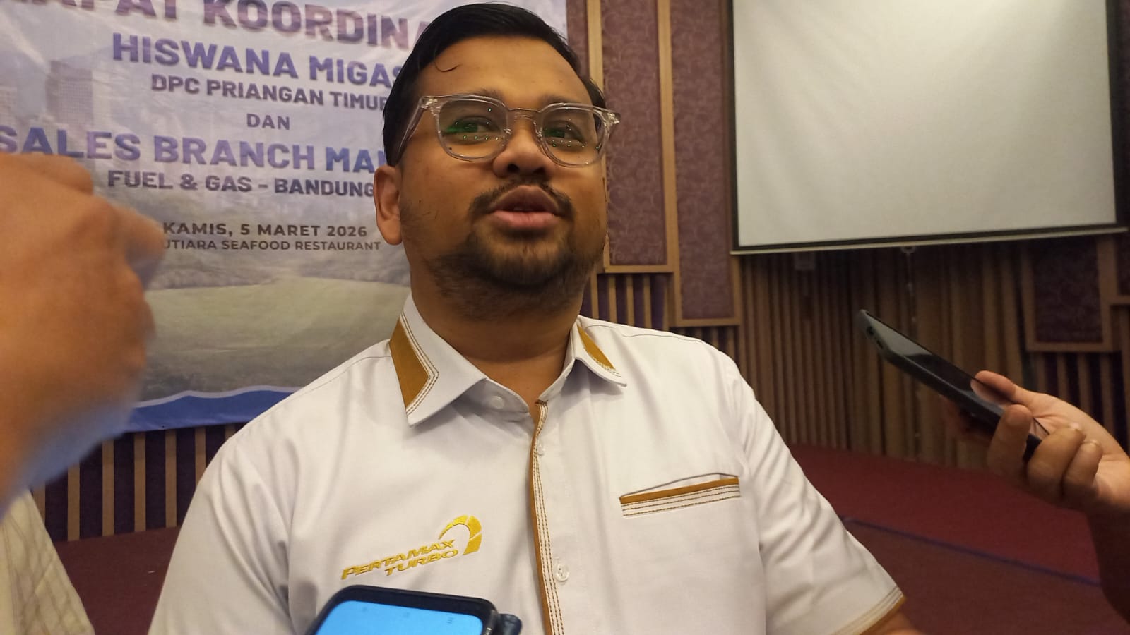 Sales Branch Manager Ritel 4 PT Pertamina Bandung, Faisal Fahd,