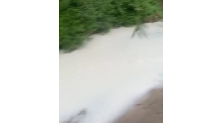 Sungai Ciampel Diduga Tercemar, DLHK Turun Tangan