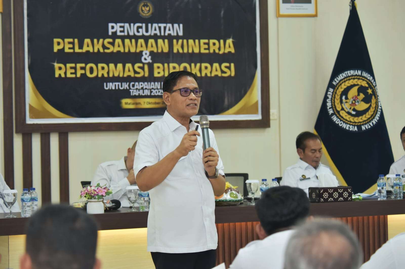Staf Khusus Menteri Imigrasi dan Pemasyarakatan, IAbdullah Rasyid