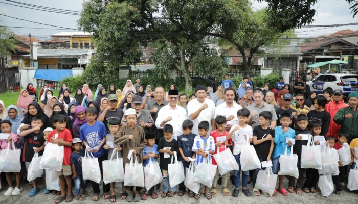 Viking Blue Line Majalaya Santuni Yatim di Bulan Ramadan