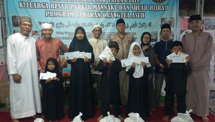 Squad Hijrah Santuni 115 Yatim di Tasikmalaya