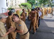 Apel Akbar Gabungan dan Halal Bihalal di Bale Kota,