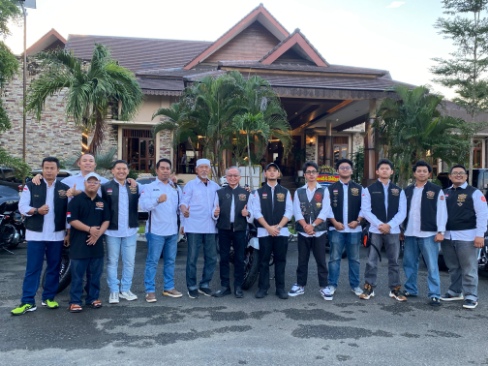 Pengurus Harley Davidson Club Indonesia (HDCI) Karawang